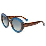 Binocle Eyewear Sunglasses Bianca Shiny Tortoise Grey Blue Gradient Grey Polarized Overview