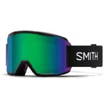 Smith Masque de Ski Squad Black Green Sol-X Mirror Présentation
