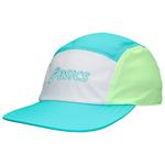 Asics Performance Running 5 Panel Energy Aqua White 