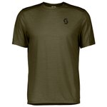 Scott Tee-shirt de trail Endurance Lt Fir Green Présentation