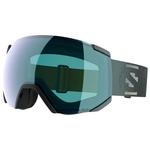 Salomon Skibrillen Radium Green Gables Photo Multilayer Blue Voorstelling