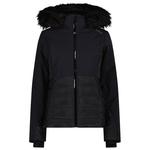 CMP Blouson Ski Woman Jacket Zip Hood Nero Présentation