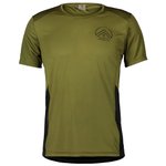 Scott Tee-shirt de trail Endurance Tech Shortsleeve Green Black Presentación