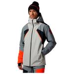 Rossignol Skijacke Hero 4 Way Stretch Insulated Light Grey Präsentation