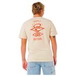 Rip Curl Tee-shirt Search Icon Vintage White Dos