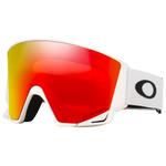 Oakley Maschera Flow Scape L Matte White Prizm Torch Iridium + Prizm Iced Iridium Presentazione