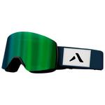 Altitude Eyewear Masque de Ski Elden Storm Blue Isoline Flash Green Présentation