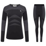 DARE2B In the Zone III Base Layer Set Black 