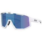 Bliz Lunettes de soleil Fusion White Smoke Blue Multi Présentation