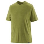 Patagonia Wander-T-Shirt M's Capilene Cool Daily Shirt Buckhorn Green Light X-Dye Präsentation