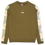 Picture Sweatshirt Blayr Printed Crew Tobacco Timeless Flower Overview