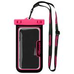 Seawag Pochette Etanche Waterproof Phone Cases 6.8" Black Pink Présentation