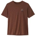 Patagonia Wandel T-shirt Cap Cool Daily Great Waves Gre Berm Brown Light Berm Brown Voorstelling