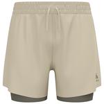 Odlo Pantalón corto de trail Zeroweight 5 Inch 2In1 Short Agate Gray Vetiver Presentación