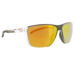 Red Bull Spect Sunglasses Drift-005P X'tal Clear-Brown With Orange Overview