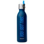 Qwetch Cantimplora Active 600 ml (Bouchon Sport) Level Up Bleu Nuit Presentación
