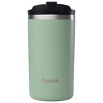 Qwetch Mug Travel Mug 350 ml Matt Vert Tilleul Voorstelling