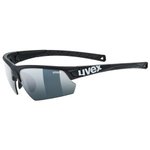 Uvex Sunglasses Sportstyle 224 Cv Black Mat Grey Overview
