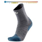 Therm-Ic Chaussettes Trekking Temperate Grey Navy Présentation