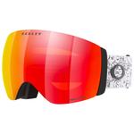 Oakley Skibrille Flight Deck Pro L Ghost Prizm Torch Iridium + Prizm Iced Iridium Präsentation