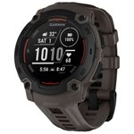 Garmin Montres GPS Instinct E Noire Avec Bracelet Gris Charbon Présentation