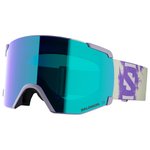 Salomon Goggles S/View Evening Haze Multilayer Mid Blue Overview