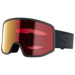 Salomon Skibrille Sentry Pro S Black Sigma Photo Poppy Red Präsentation