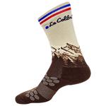 Le Colibri Frenchy Chaussettes de trail L'Isard Blanc Vert 