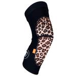 L°Armure Française Protezioni Ginocchia Goni Leopard Yellow Presentazione