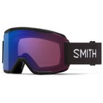 Smith Masque de Ski Squad Black Chromapop Photochromic Rose Flash Présentation