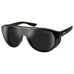 Zeal Sunglasses Selkirk Matte Black Ellume Polarized Dark Grey Overview