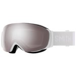 Smith Masque de Ski I/O Mag S White Vapor Chromapop Sun Platinum Mirror + Chromapop Storm Blue Sensor Mirror 
