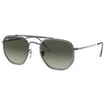 Ray Ban Lunettes de soleil RB3648M Marshal II Polished Gunmetal Gradient Grey Présentation