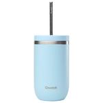 Qwetch Mug Cold Cup 470 ml Pastel Bleu Overview