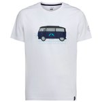 La Sportiva Van T-Shirt M White Deep Sea Presentación