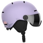 Salomon Casco con visera Orka Visor Evening Haze Flash Silver Presentación