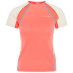 Kari Traa Maglietta da trail Alma Tee Shirt Coral Presentazione