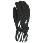 Level Handschuhe Hero Women Glove Black White Präsentation