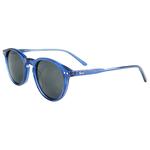 Binocle Eyewear Occhiali da sole California Shiny Grey Blue Grey Polarized Presentazione