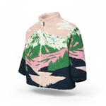 Picture Polaire Nyss Zip Fleece Cloudy Landscape Women Présentation