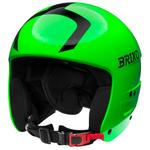 Briko Helmet Vulcano Fis 6.8 Junior Shiny Neon Green Black Overview