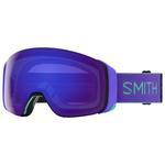 Smith Máscaras 4D Mag Emerald City Chromapop Violet Mirror + Chromapop Storm Amber Presentación