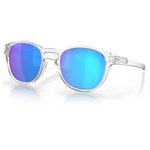 Oakley Sonnenbrille Latch Matte Clear Prizm Sapphire Pol Präsentation