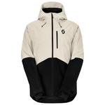 Scott Ski Jacket M's Ultimate Dryo 10 Latte Beige Black Overview