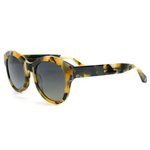 Binocle Eyewear Sunglasses Sophia Shiny Wild Tortoise Gradient Grey Polarized Overview