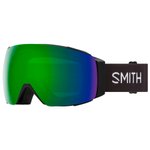 Smith Masque de Ski I/O Mag Black Chromapop Sun Green Mirror + Chromapop Storm Rose Flash Présentation