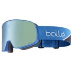 Bolle Masque de Ski Nevada Race Blue Matte - Volt Ice Blue Cat 3 Présentation