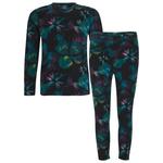 DARE2B Intimo Tecnico Kids Thermal Baselayer Set Electic Floral Print Presentazione