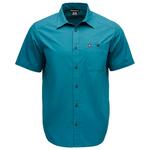Black Diamond Hiking shirt M Wingate Short Sleeve Shirt Creek Blue Overview