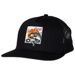 Salty Crew Gorra Striper Trucker Black Presentación